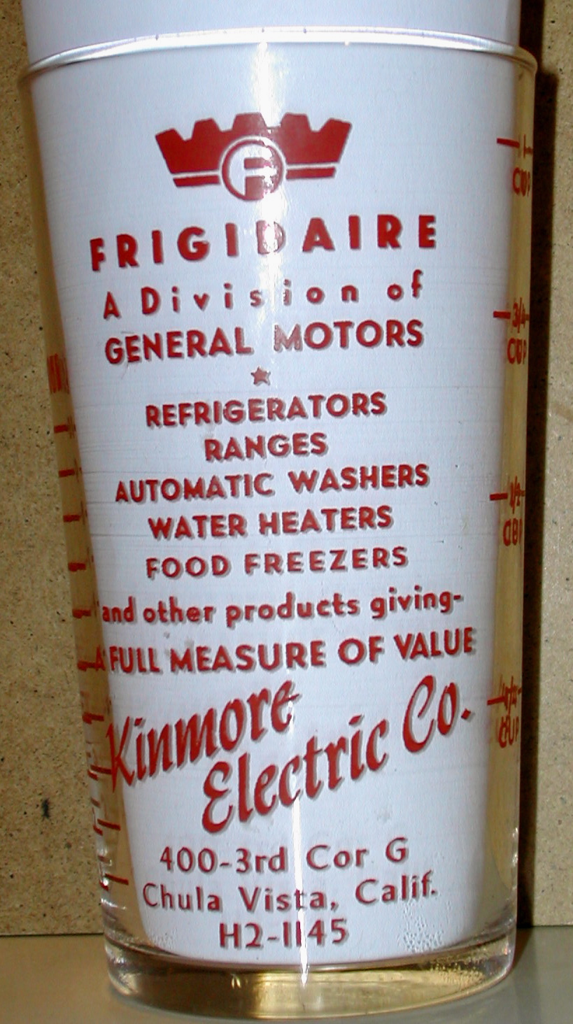 Kinmore Electric Co. / Frigidaire GM